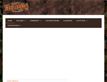 Tablet Screenshot of huntingnet.com